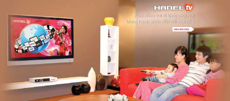 Hi-tech television products: Hanel IPTV